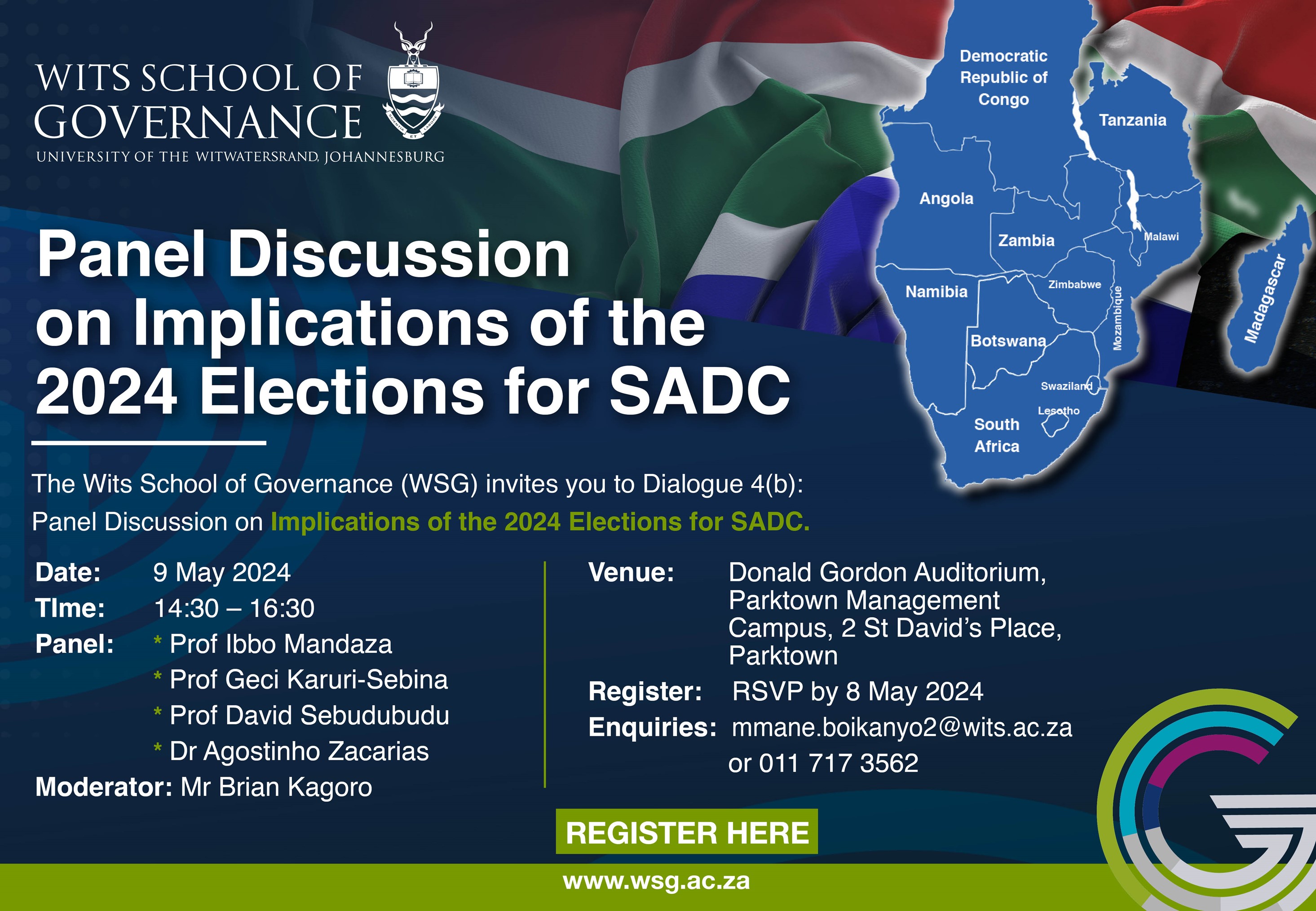 Panel Discussion on the Implications of the 2024 Elections for SADC